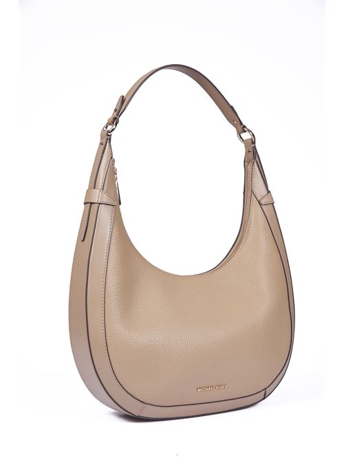 Borsa a spalla grande Preston in pelle di vitello MICHAEL KORS | 30S4G0PH9L222CAMEL